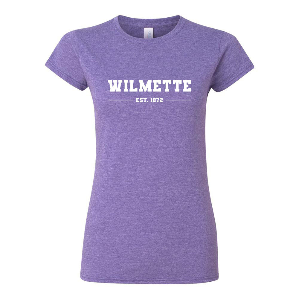 Wilmette Established ~ Cotton T-Shirt ~ Club Wilmette