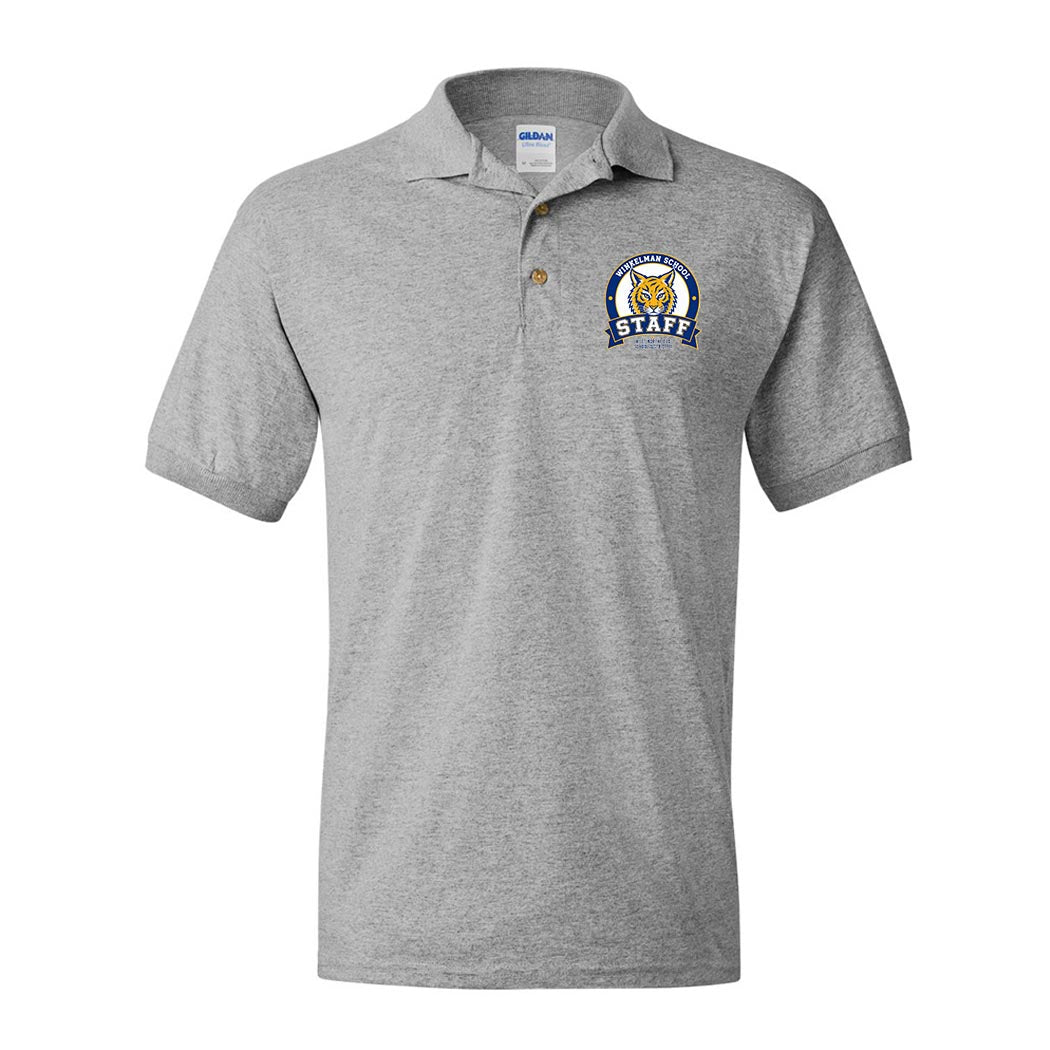 Winkelman Staff Badge ~ 50/50 Polo ~ Winkelman Elementary School Staff