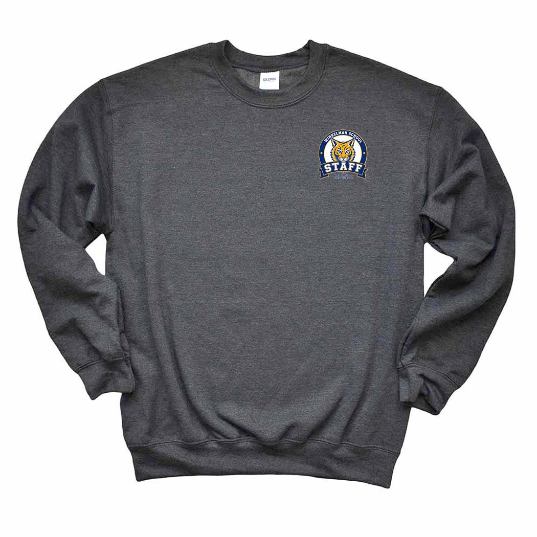 Winkelman Staff Badge ~ Crewneck Sweatshirt ~ Winkelman Elementary School Staff