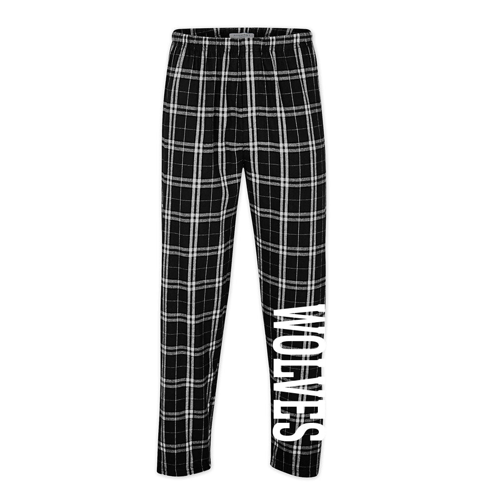 Wolves ~ Flannel Pants ~ Wilmette Junior High School