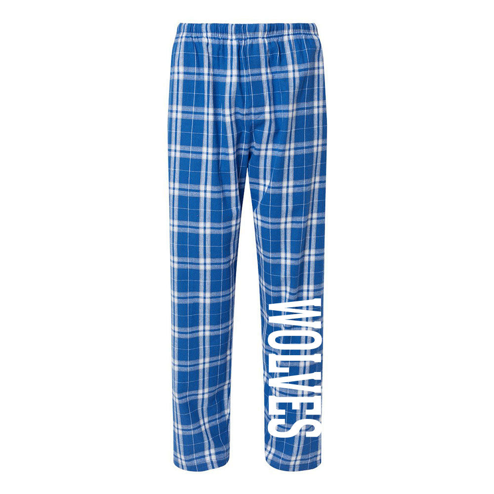 Wolves ~ Flannel Pants ~ Wilmette Junior High School