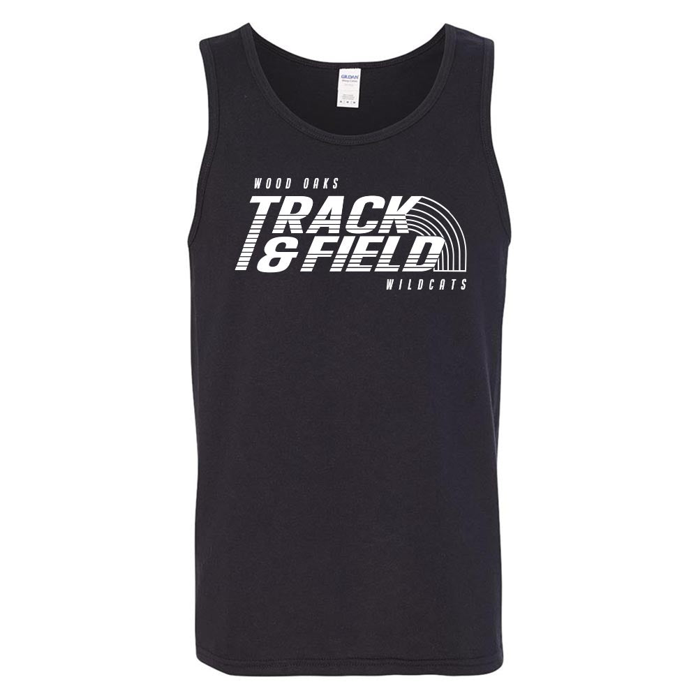 Track & Field ~ Cotton Tank ~ Wood Oaks Athletics