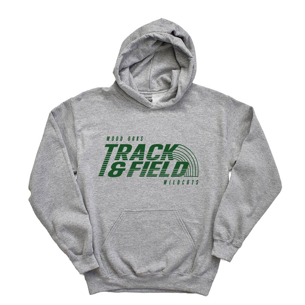 Track & Field ~ Hoodie ~ Wood Oaks Athletics