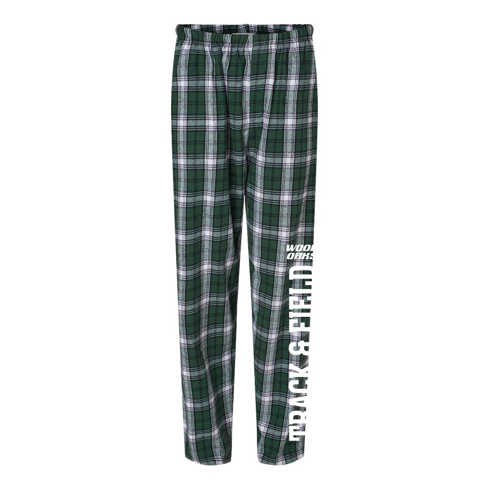 Track & Field ~ Flannel Pants ~ Wood Oaks Athletics