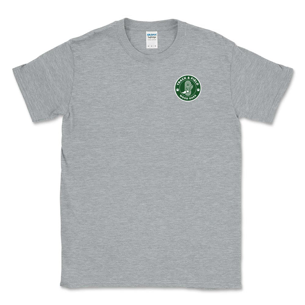 Track & Field ~ Cotton T-Shirt ~ Wood Oaks Athletics