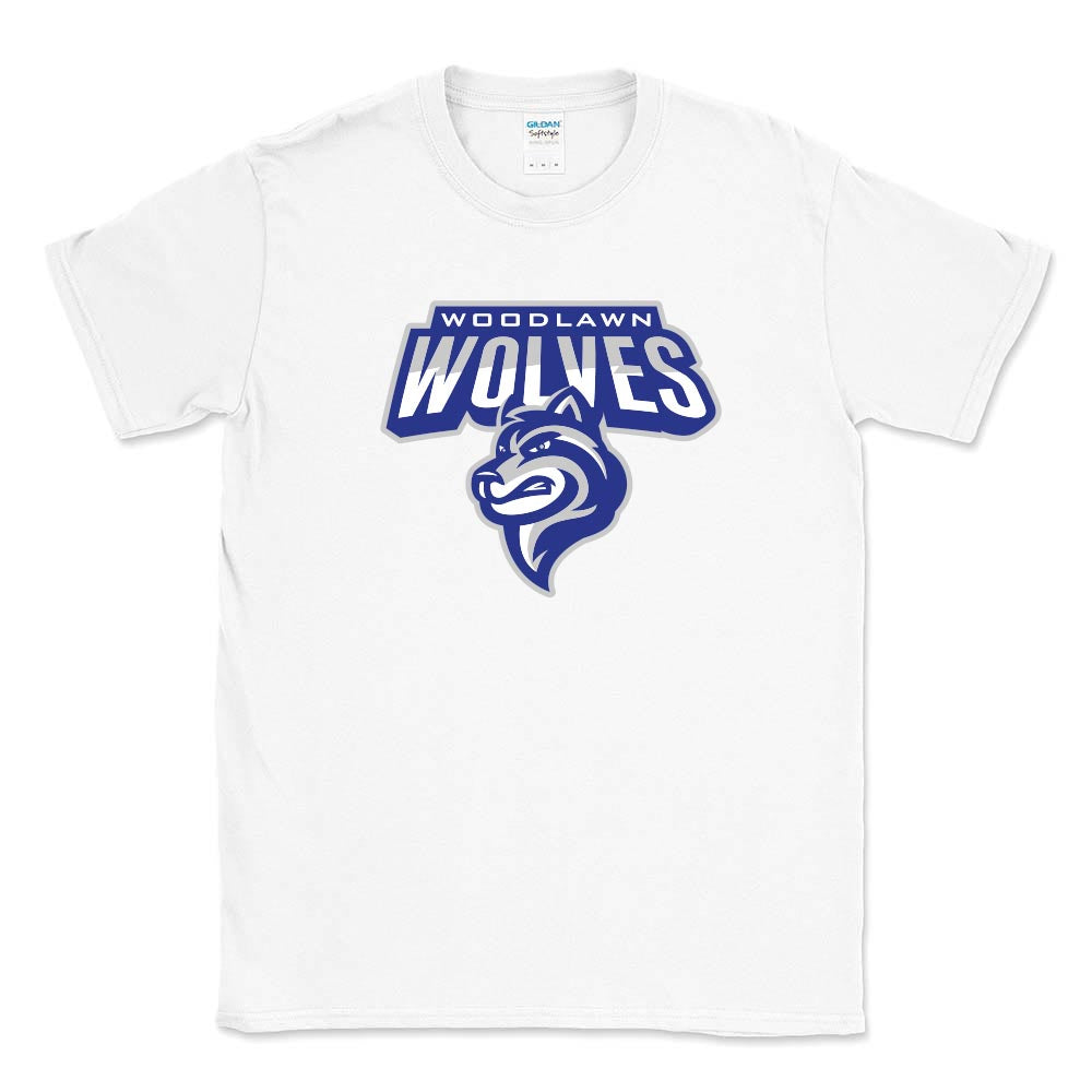 Woodlawn Wolves ~ Cotton T-Shirt ~ Woodlawn Middle School