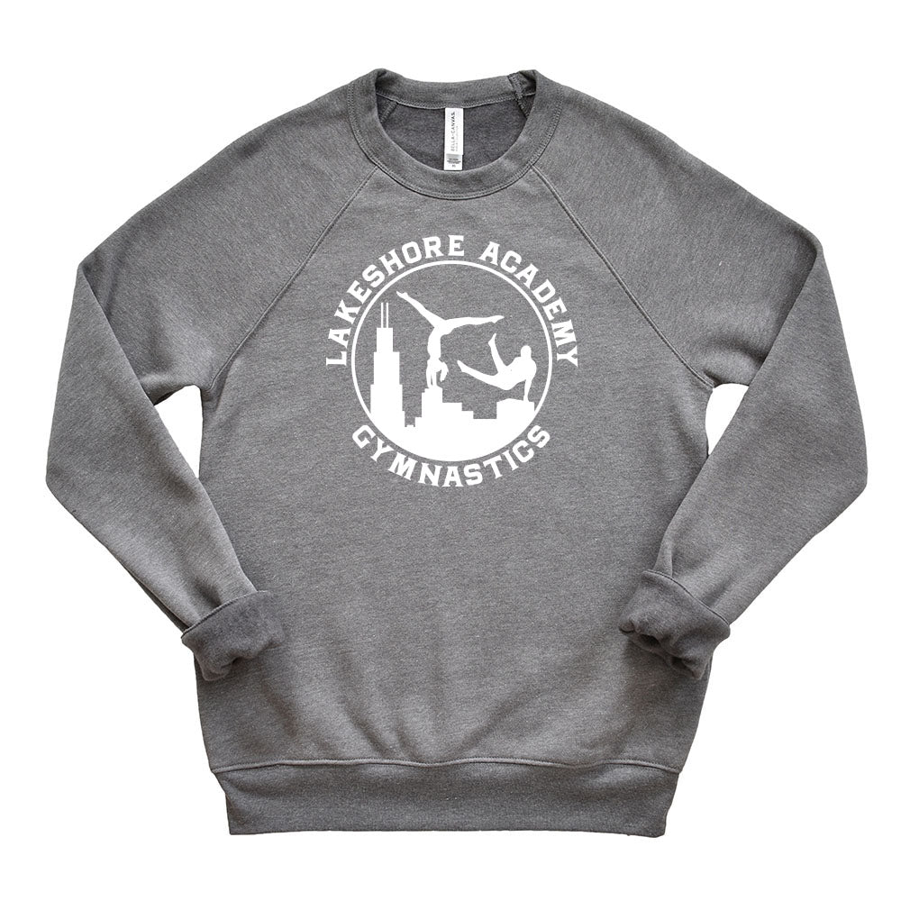 Logo ~ Crewneck Sweatshirt ~ Lakeshore Academy Gymnastics