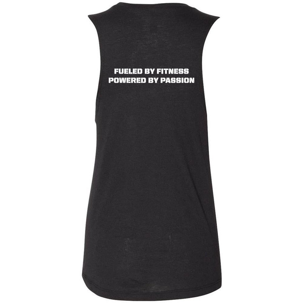 KRYSTAL'S BODY SHOP ladies' festival muscle tank women's fit - humanKIND