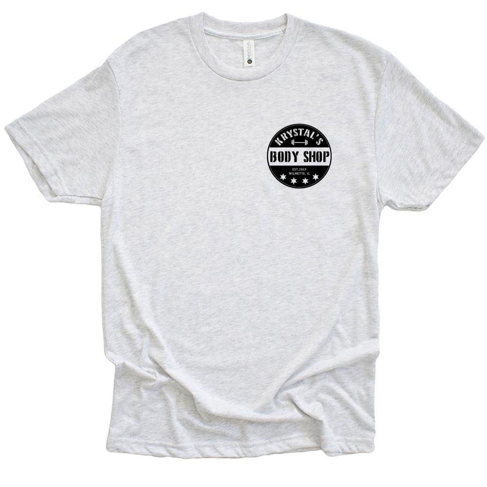 KRYSTAL's BODY SHOP unisex triblend tee - humanKIND