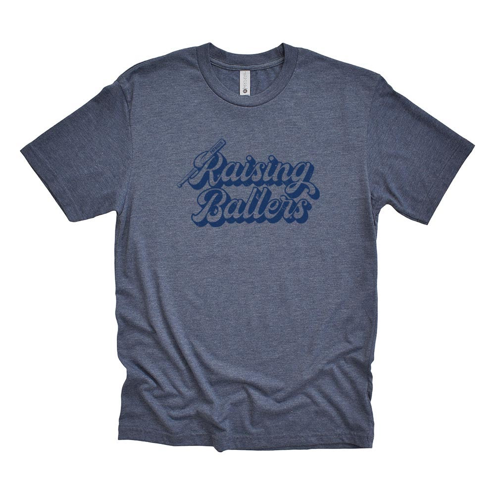 RAISING BALLERS TRIBLEND TEE ~ GLENVIEW PATRIOTS ~ unisex and women's
