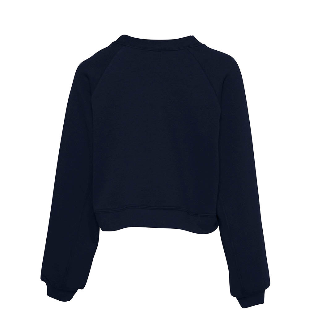 RAGLAN CROP FLEECE bella + canvas