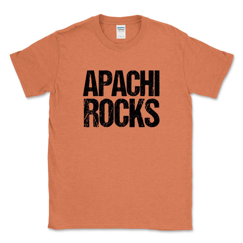 APACHI ROCKS TEE ~ APACHI DAY CAMP ~ adult ~ classic unisex fit