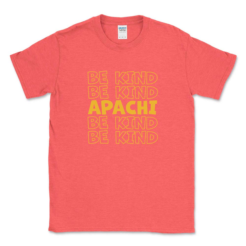 BE KIND APACHI TEE ~ APACHI DAY CAMP ~ adult ~ classic unisex fit