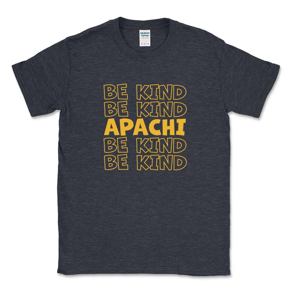 BE KIND APACHI TEE ~ APACHI DAY CAMP ~ adult ~ classic unisex fit