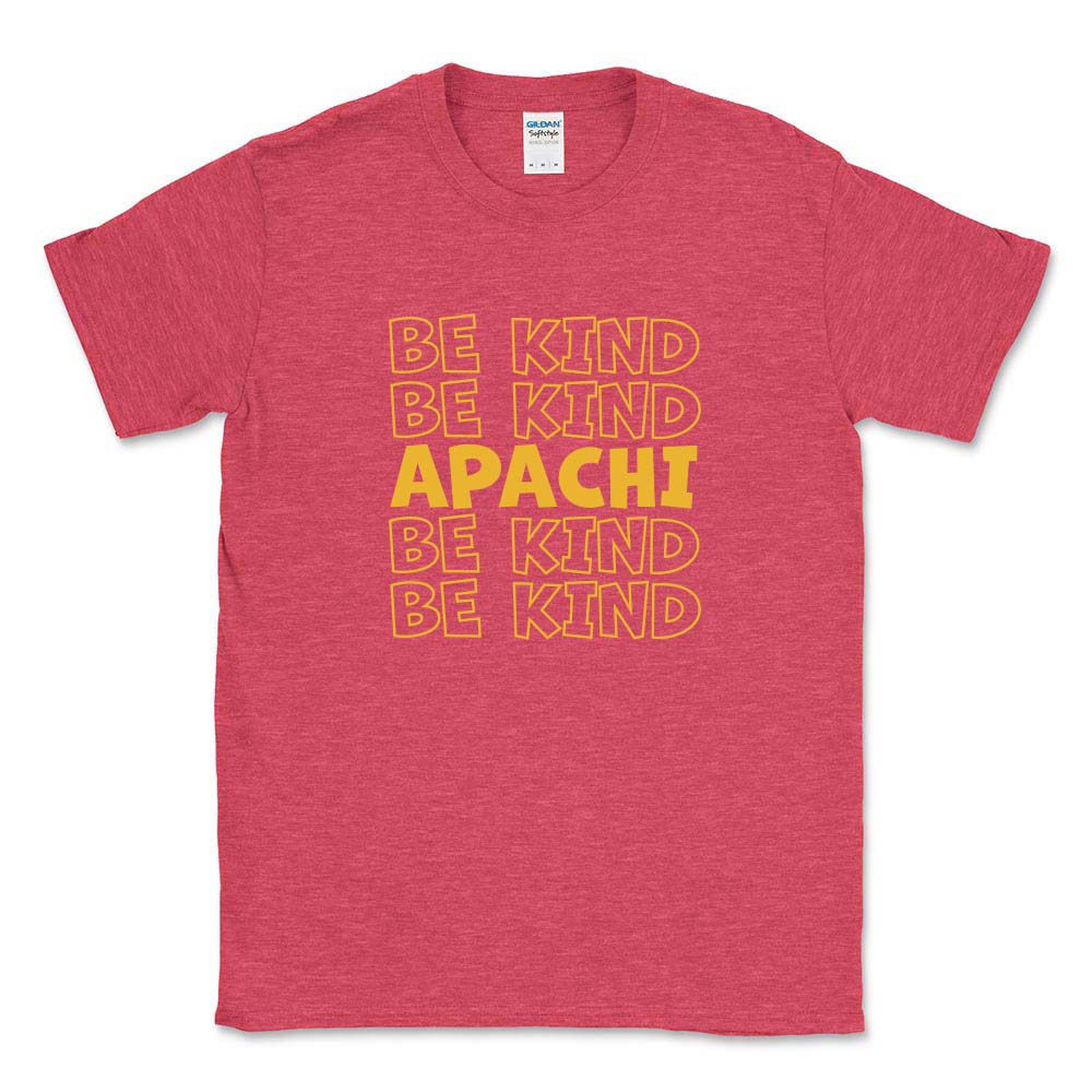 BE KIND APACHI TEE ~ APACHI DAY CAMP ~ adult ~ classic unisex fit