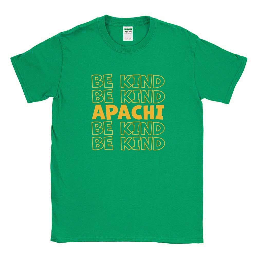 BE KIND APACHI TEE ~ APACHI DAY CAMP ~ adult ~ classic unisex fit