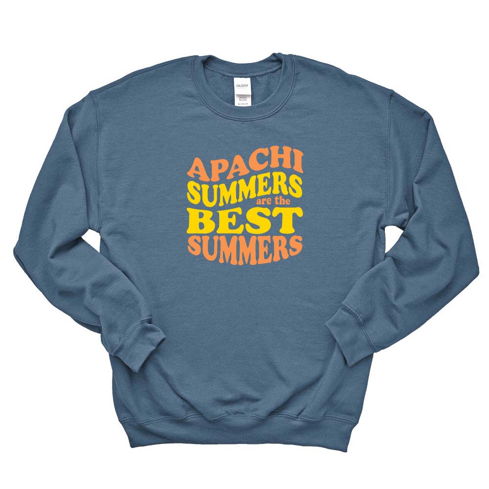 APACHI SUMMERS ARE THE BEST SUMMERS SWEATSHIRT ~ adult ~ classic unisex fit