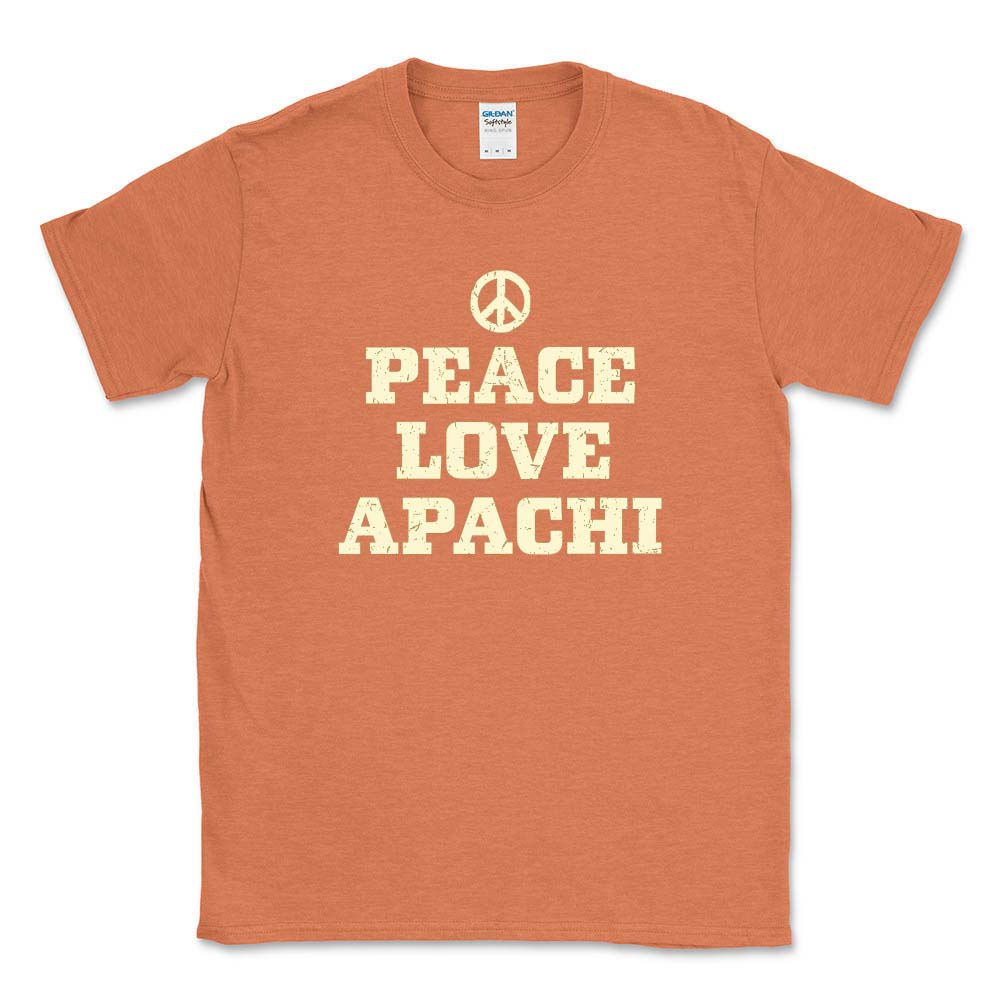 PEACE LOVE APACHI TEE ~ adult ~ classic unisex fit