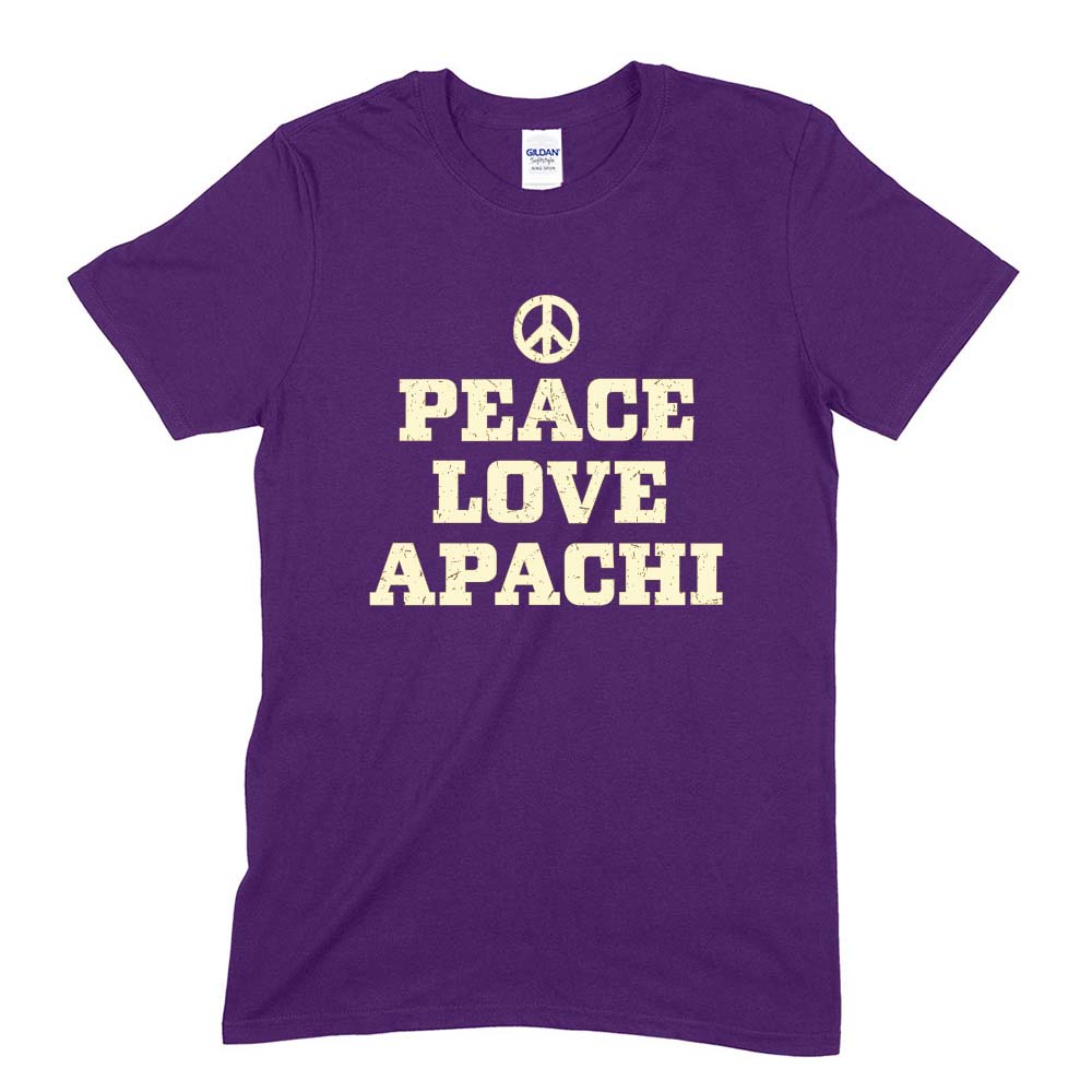 PEACE LOVE APACHI TEE ~ adult ~ classic unisex fit