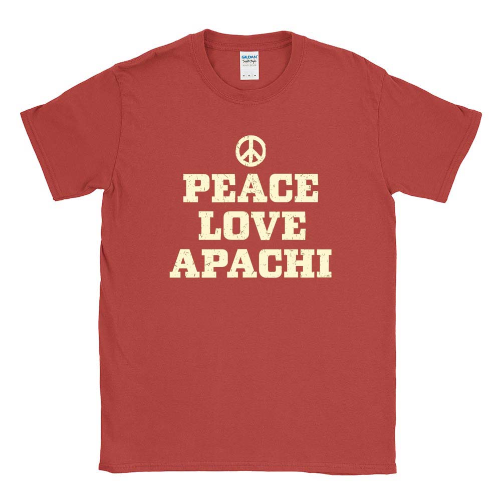 PEACE LOVE APACHI TEE ~ adult ~ classic unisex fit