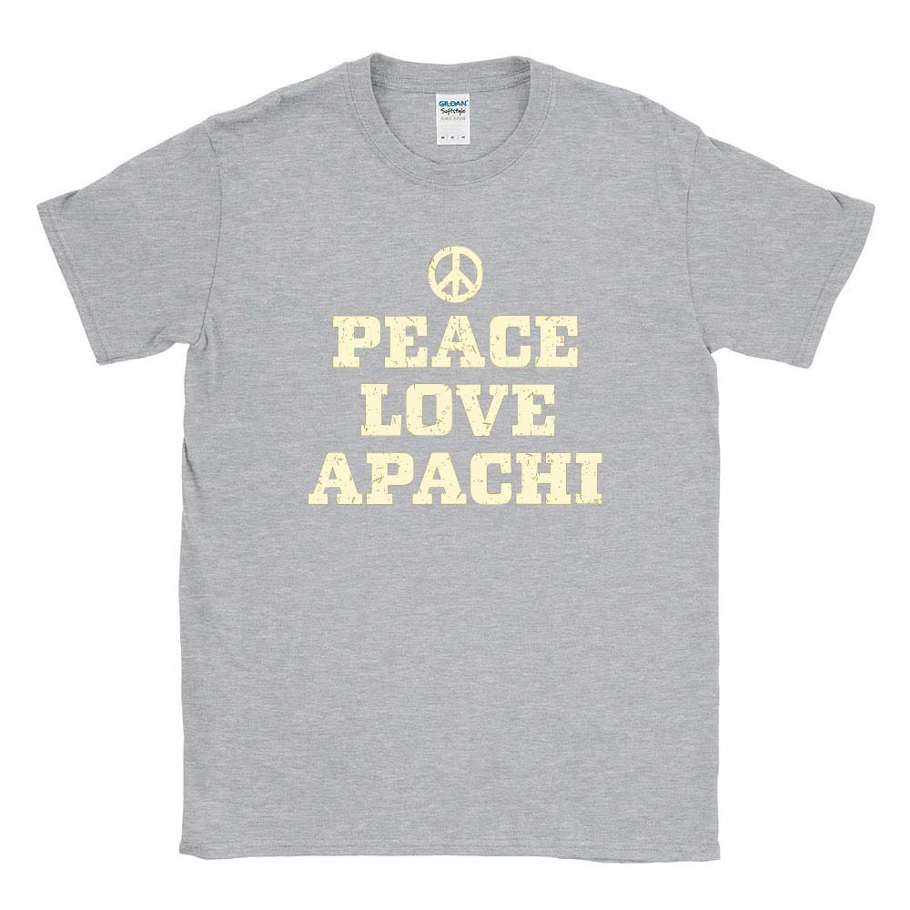 PEACE LOVE APACHI TEE ~ adult ~ classic unisex fit
