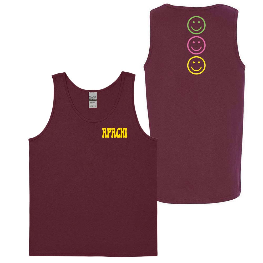 SMILEY TOWER TANK ~ APACHI DAY CAMP ~ adult ~ classic unisex fit