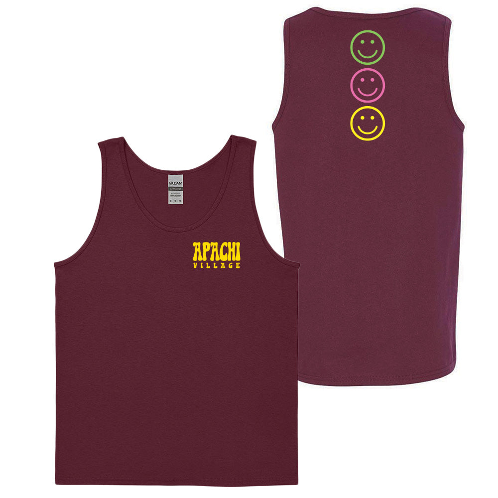 SMILEY TOWER TANK ~ APACHI VILLAGE ~ adult ~ classic unisex fit