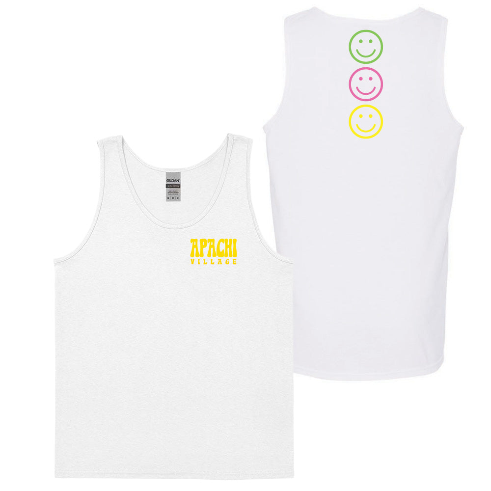 SMILEY TOWER TANK ~ APACHI VILLAGE ~ adult ~ classic unisex fit