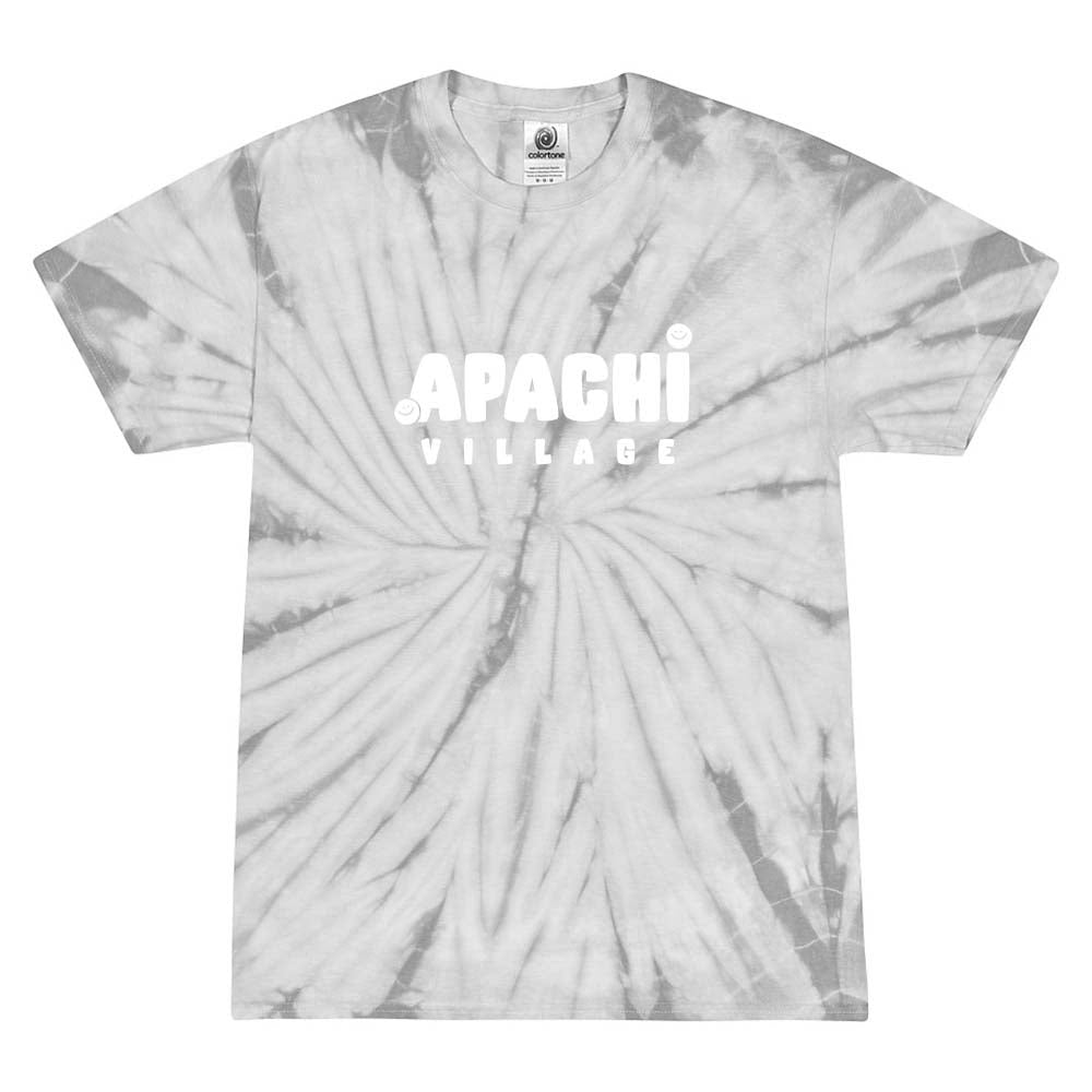 APACHI VILLAGE SMILEY TIE DYE TEE ~ APACHI VILLAGE ~ adult ~ classic unisex fit