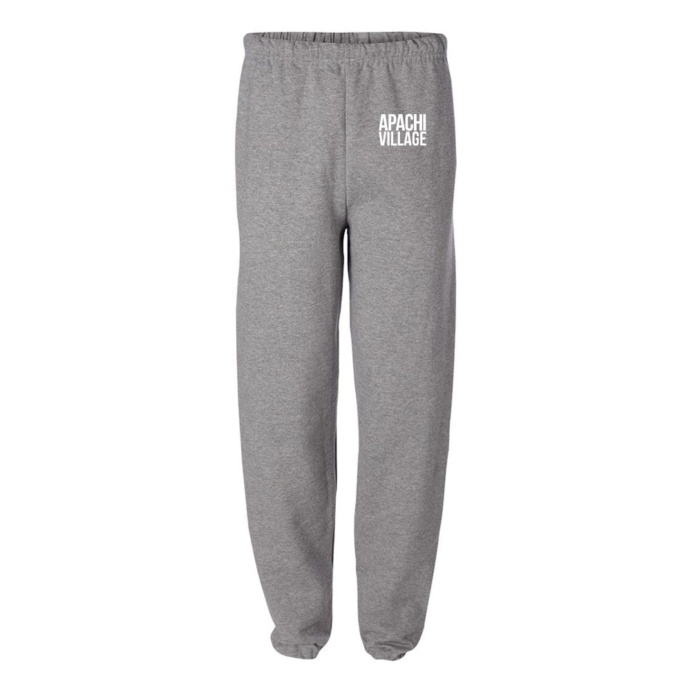 APACHI VILLAGE SWEATPANTS ~ APACHI VILLAGE ~ adult ~ classic unisex fit