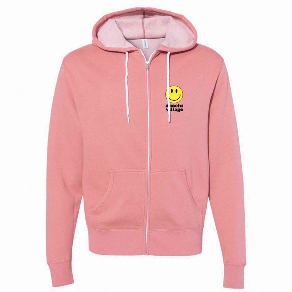 SMILEY LIGHTWEIGHT HOODIE ~ APACHI VILLAGE ~ adult ~ classic unisex fit