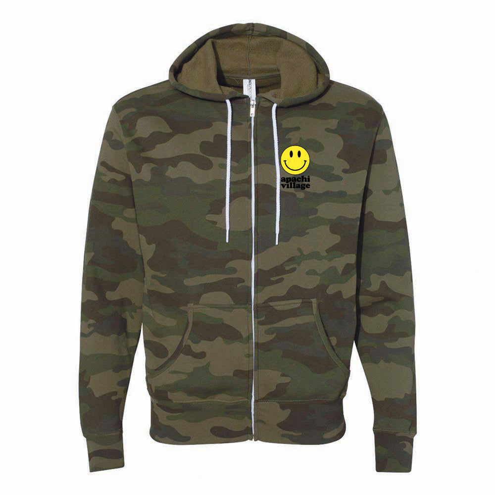 SMILEY LIGHTWEIGHT HOODIE ~ APACHI VILLAGE ~ adult ~ classic unisex fit