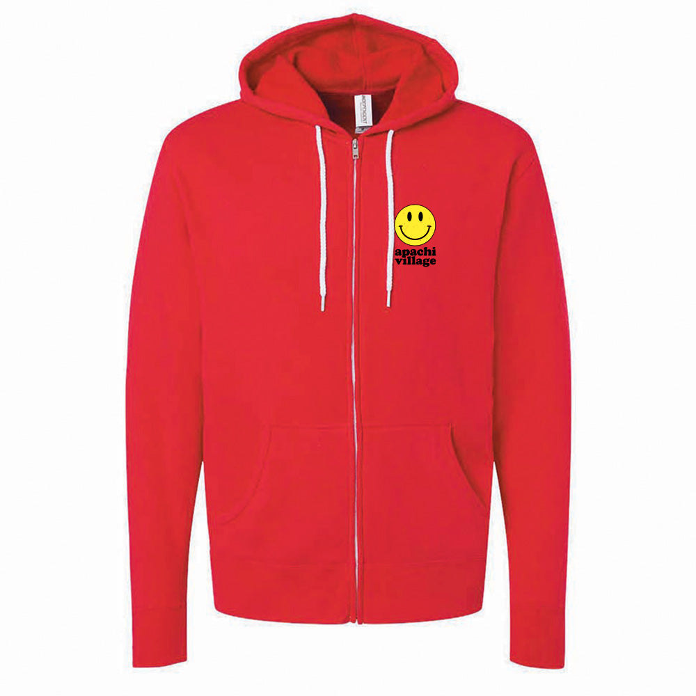 SMILEY LIGHTWEIGHT HOODIE ~ APACHI VILLAGE ~ adult ~ classic unisex fit