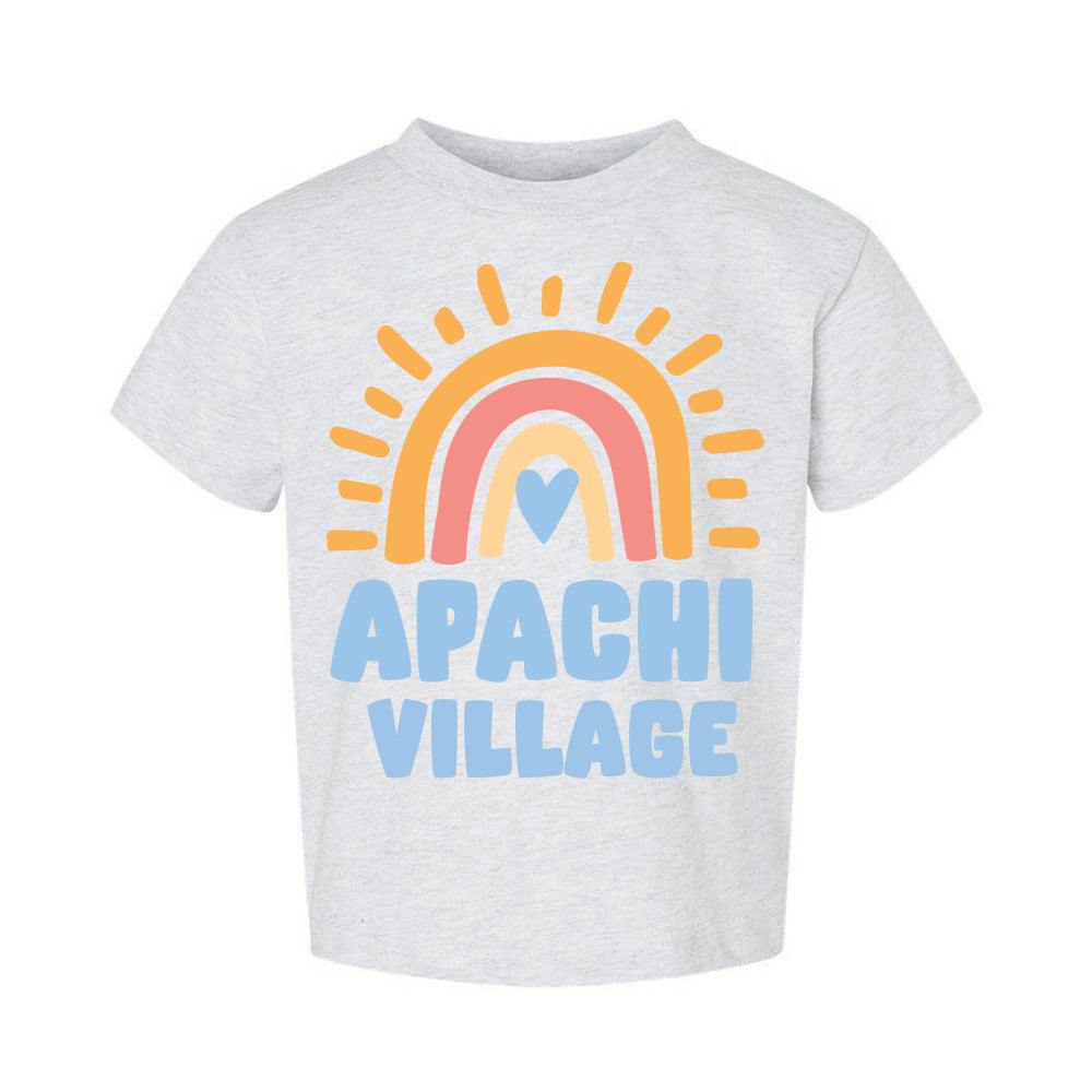 APACHI VILLAGE RAINBOW TEE ~ toddler & youth ~ classic unisex fit