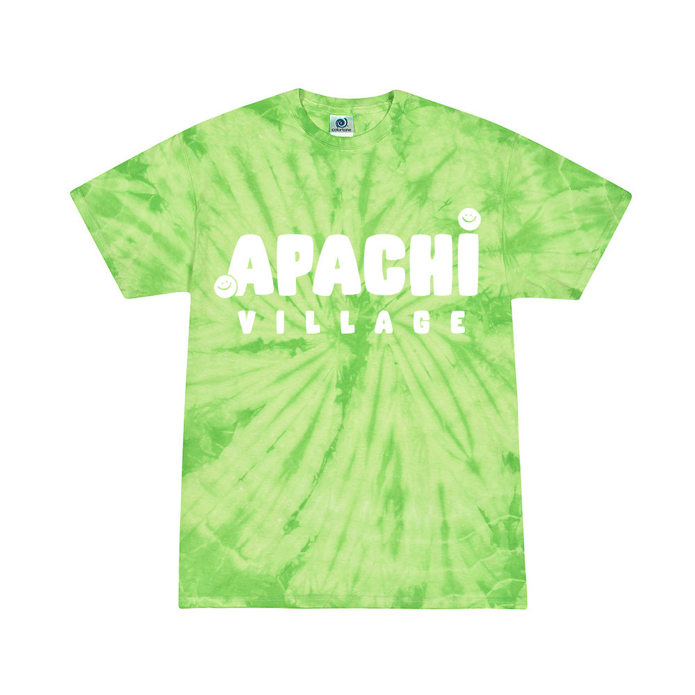 APACHI VILLAGE SMILEY ~ TIE DYE YOUTH TODDLER TEE ~ classic fit