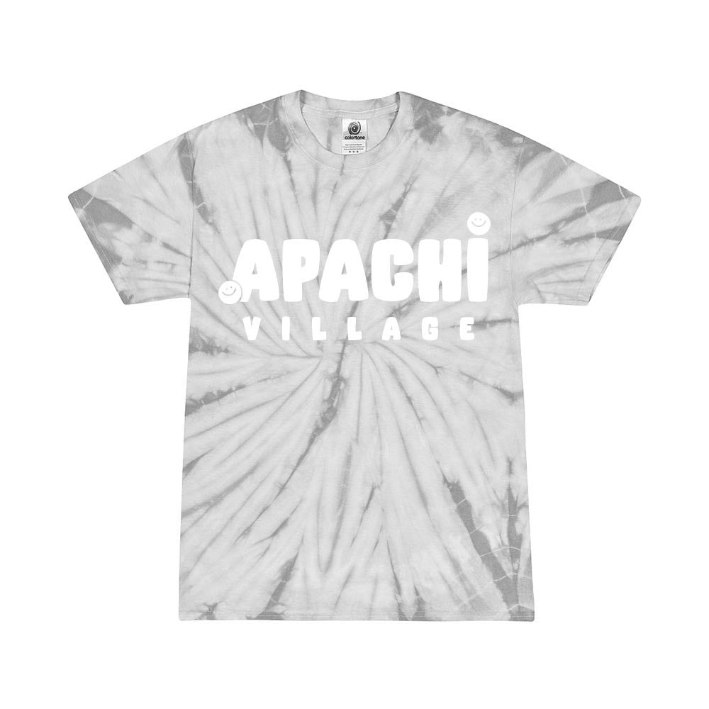 APACHI VILLAGE SMILEY TIE DYE TEE ~ APACHI VILLAGE ~ youth ~ classic unisex fit