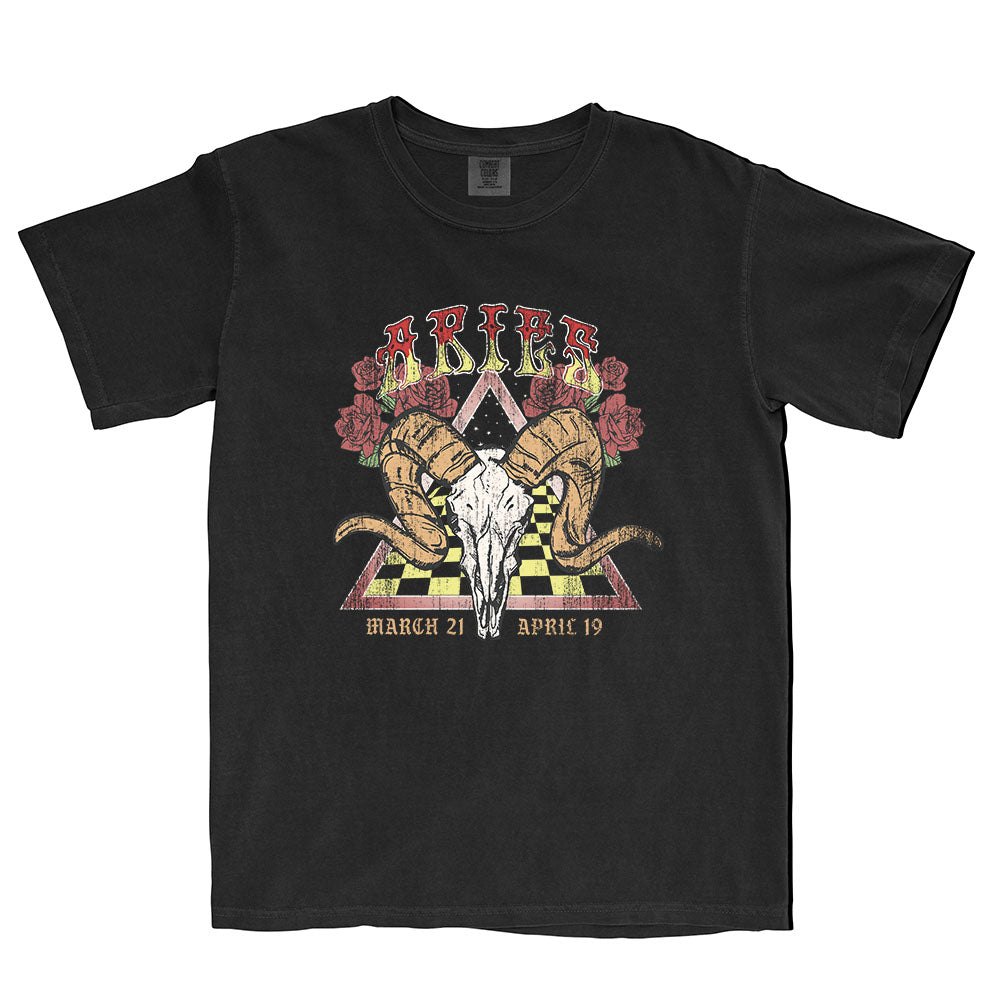 ARIES ZODIAC TEE ~ boxy fit