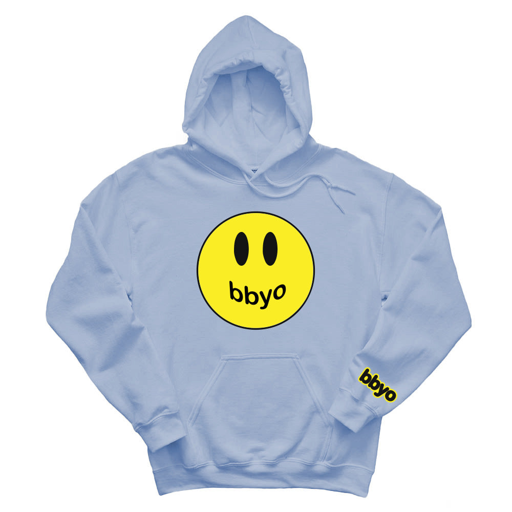 BBYO SMILEY HOODIE ~ adult ~ classic unisex fit