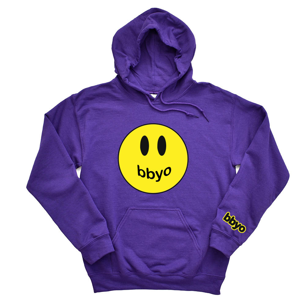 BBYO SMILEY HOODIE ~ adult ~ classic unisex fit