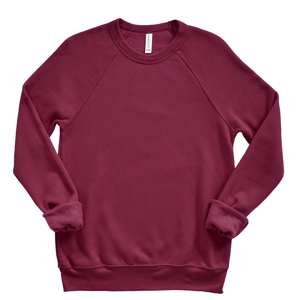 Custom ~ Raglan Fleece Sweatshirt ~ Melzer Elementary School