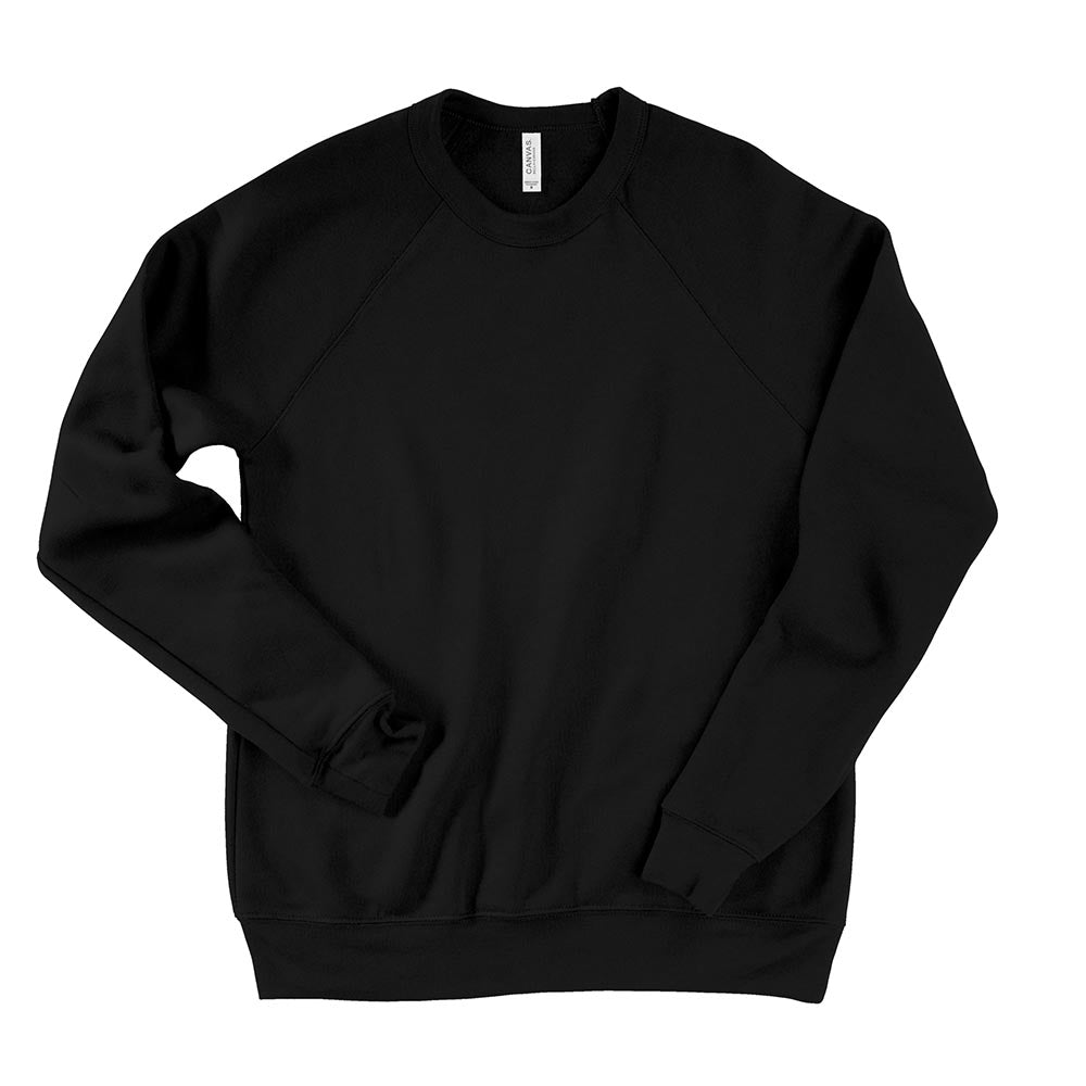 Custom Youth Raglan Fleece Sweatshirt ~ Bella + Canvas