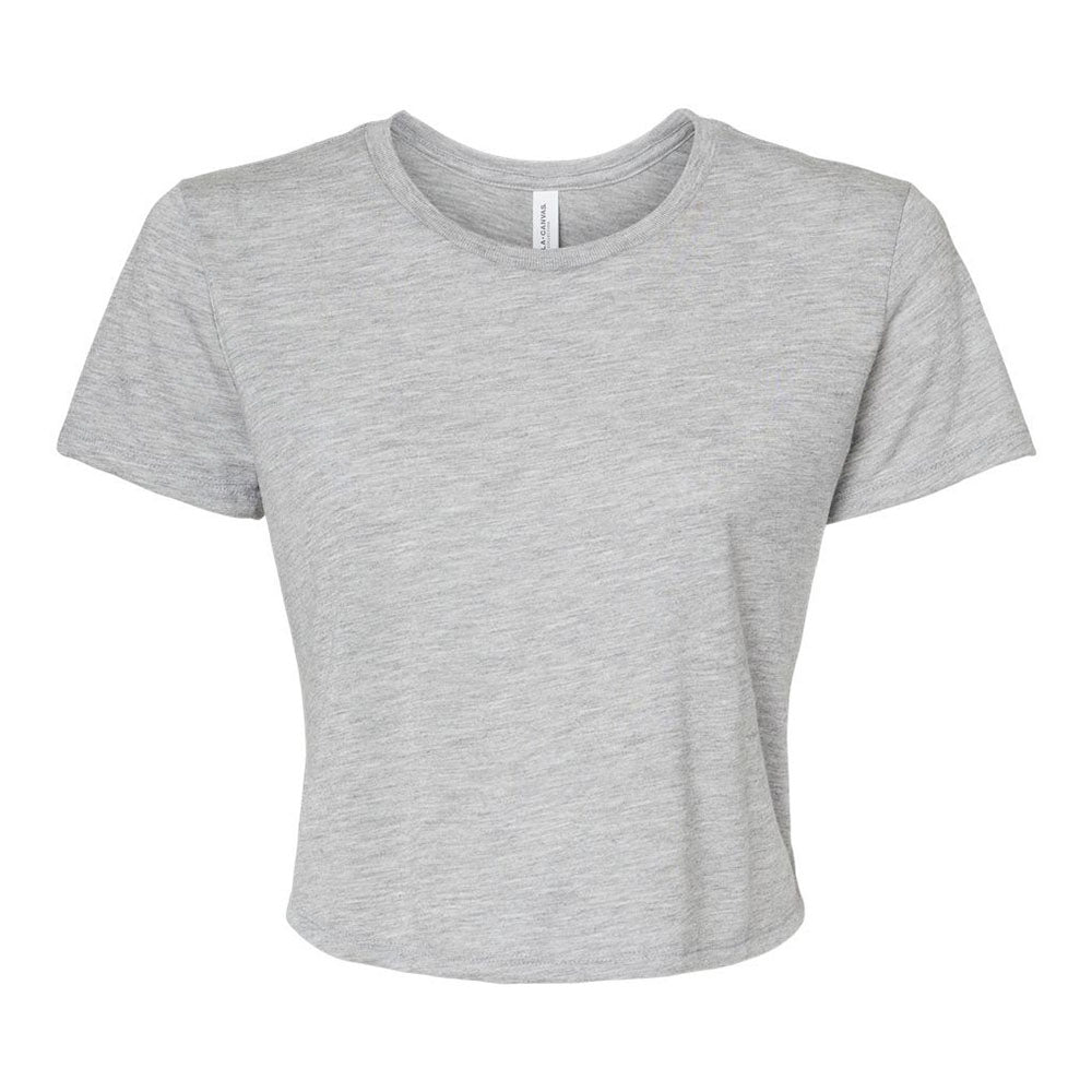 CUSTOM FLOWY CROP TEE ~  WISCONSIN VIRTUAL ACADEMY ~ juniors ~ classic fit