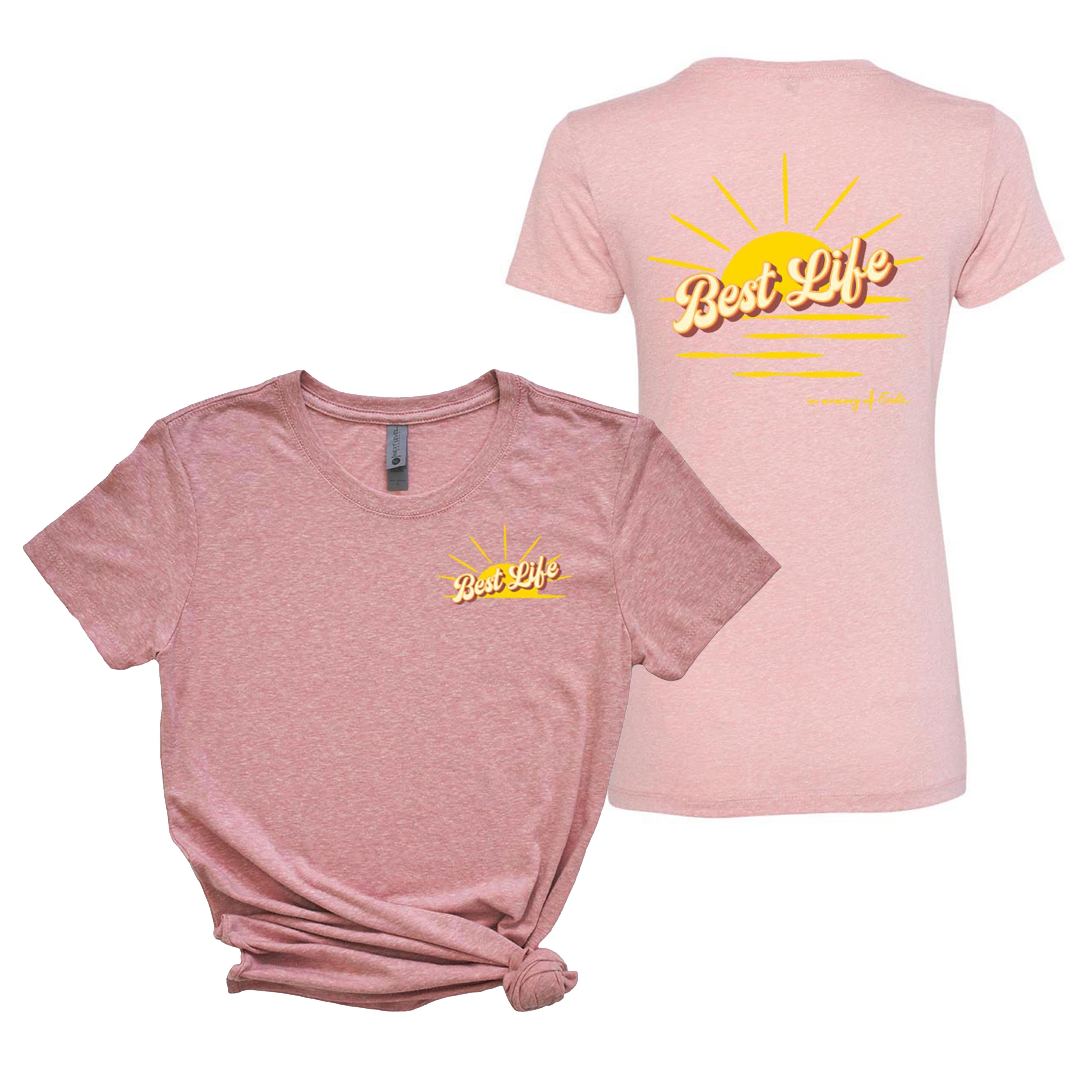 IN MEMORY OF ERIKA TRIBLEND TEE ~ BEST LIFE ~ youth, women's & adult unisex ~ classic fit