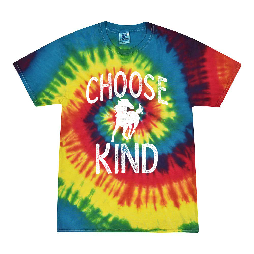 CHOOSE KIND ROMONA TIE DYE TEE ~ youth and adult ~ classic unisex fit