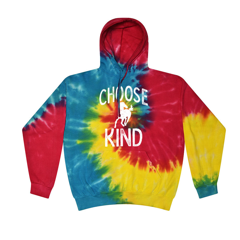 CHOOSE KIND ROMONA TIE DYE HOODIE ~ adult ~ classic unisex fit