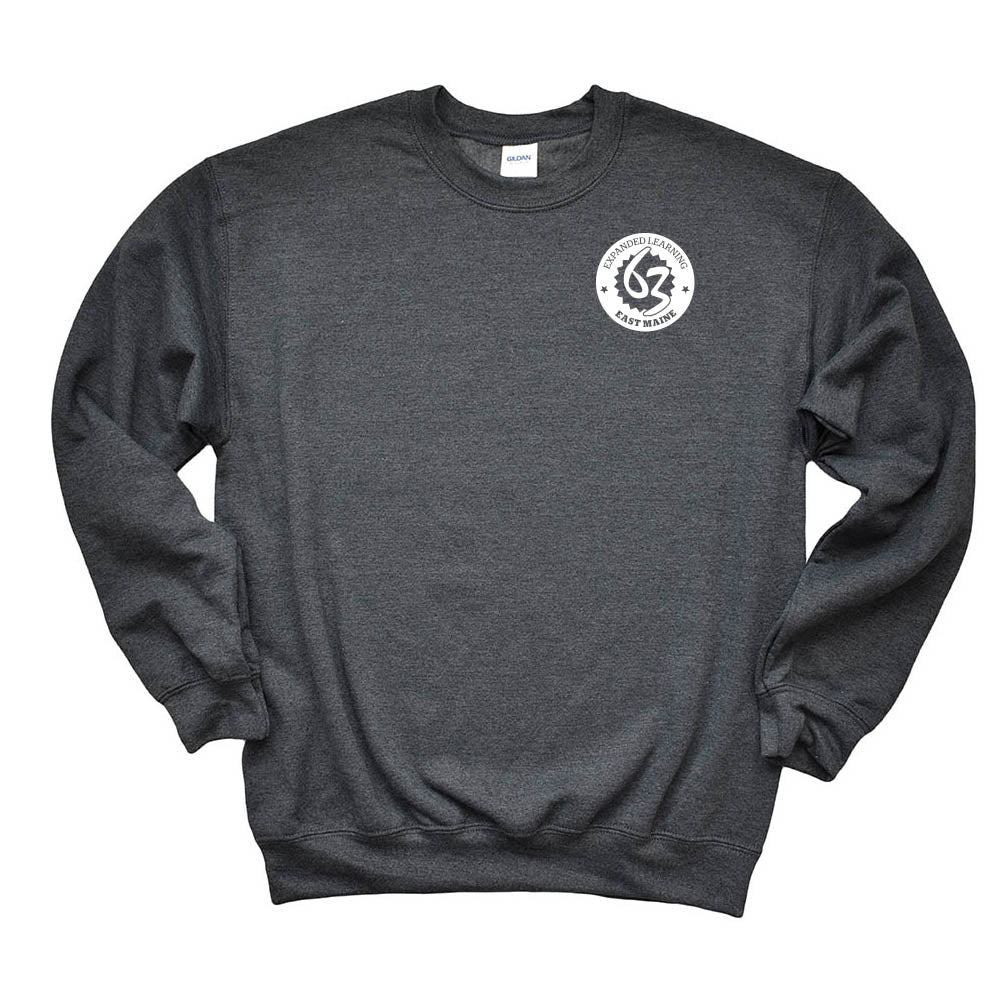 EXPANDED LEARNING LOGO CREWNECK SWEATSHIRT ~ Gildan ~ classic fit