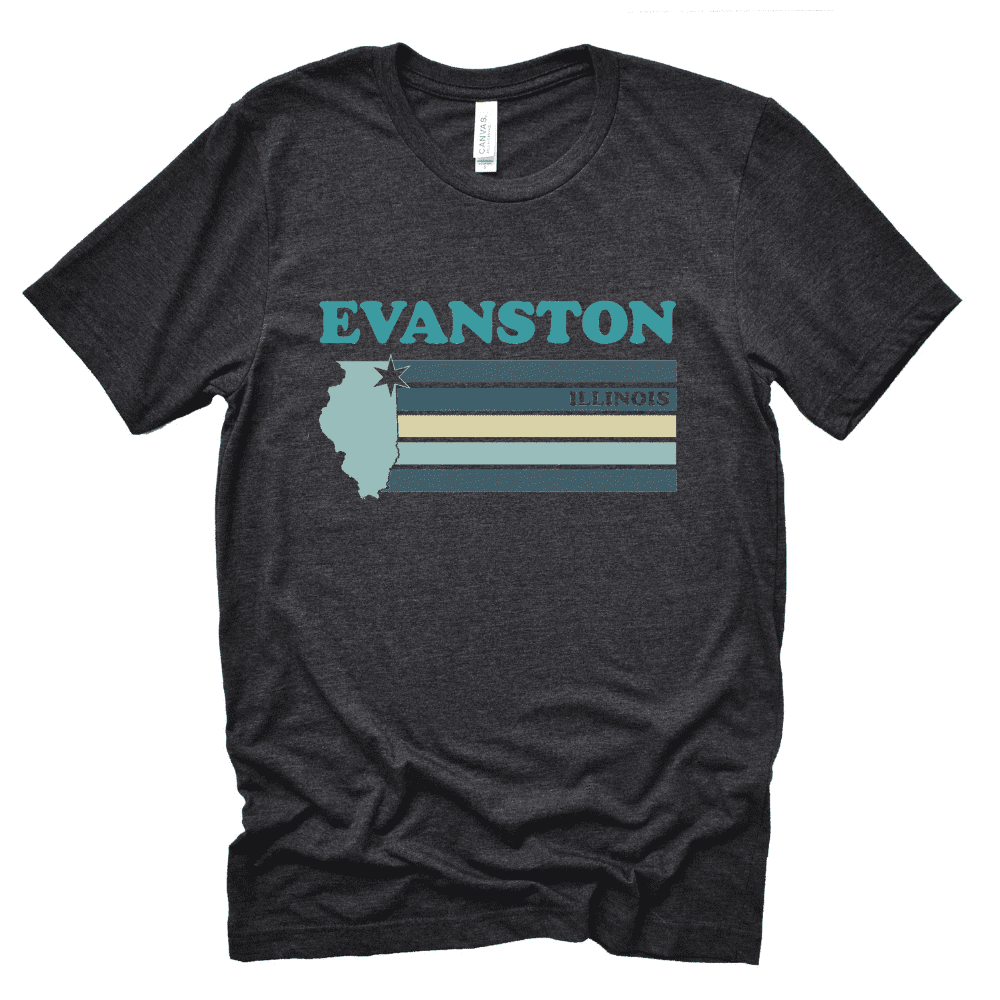 evanston-il-retro-illinois-city-flag-triblend-tee-charcoal-black