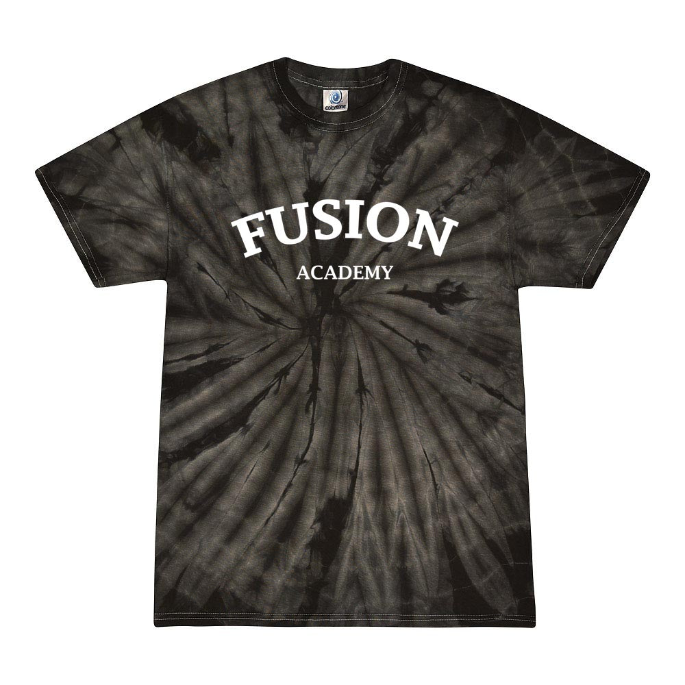 ARC TIE DYE TEE ~ FUSION ACADEMY ~ youth & adult ~ classic unisex fit