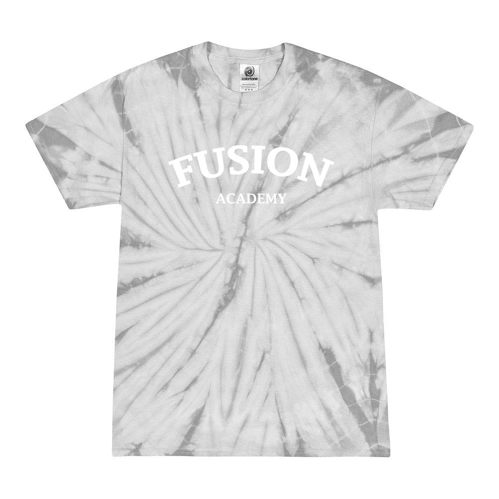 ARC TIE DYE TEE ~ FUSION ACADEMY ~ youth & adult ~ classic unisex fit