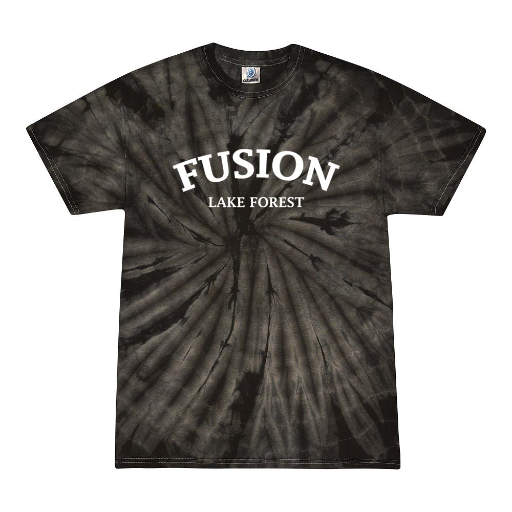 ARC TIE DYE TEE ~ FUSION ACADEMY LAKE FOREST ~ youth & adult ~ classic fit